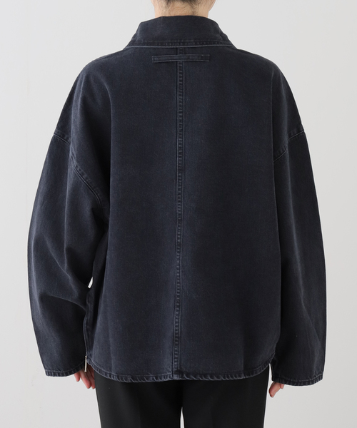 JOURNAL STANDARD(ジャーナルスタンダード)の「【DALA / ダラ】 FUNNELL POPOVER(デニムジャケット・レディース・ブラック・MEDIUM)」の13枚目の写真