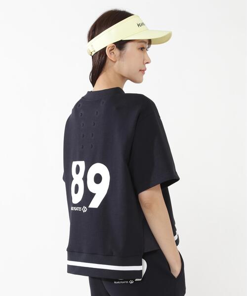 PEARLY GATES(パーリーゲイツ)の「PG×コラントッテ長袖カットソー <リカバリーウェア>(スウェット・レディース・ネイビー・MEDIUM/SMALL)」の4枚目の写真