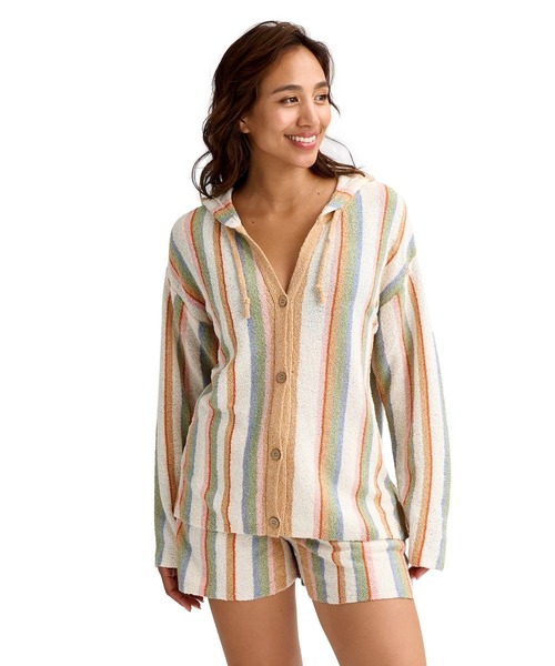 BILLABONG(ビラボン)の「BILLABONG ウィメンズ UTILITY BAJA SWEATER セーター 【2026年春夏モデル】(ニット/セーター・レディース・ブルー系その他/ブラック系その他/グレー・MEDIUM)」の2枚目の写真