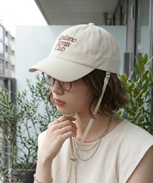 MILLION CARATS（ミリオンカラッツ）の「【撥水・サイズ調整可能・取り外し可能ストラップ付き】《JOliJOli/ジョリジョリ》- レイニーサニーデイ撥水キャップ -雨の日も晴れの日も頼れる、大人のレディースロゴ刺繍キャップ（キャップ）」