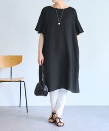 リネンワンピース