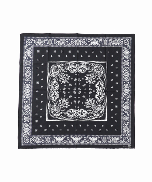 FRAMeWORK(フレームワーク)の「JOHNBULL/ジョンブル bandana(バンダナ/スカーフ・レディース・ベージュ/ネイビー/ブラック/チャコールグレー・FREE)」の16枚目の写真