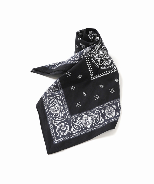 FRAMeWORK(フレームワーク)の「JOHNBULL/ジョンブル bandana(バンダナ/スカーフ・レディース・ベージュ/ネイビー/ブラック/チャコールグレー・FREE)」の20枚目の写真