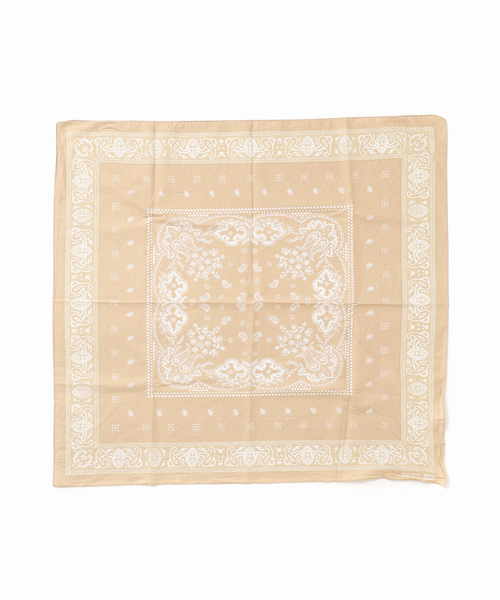 FRAMeWORK(フレームワーク)の「JOHNBULL/ジョンブル bandana(バンダナ/スカーフ・レディース・ベージュ/ネイビー/ブラック/チャコールグレー・FREE)」の22枚目の写真