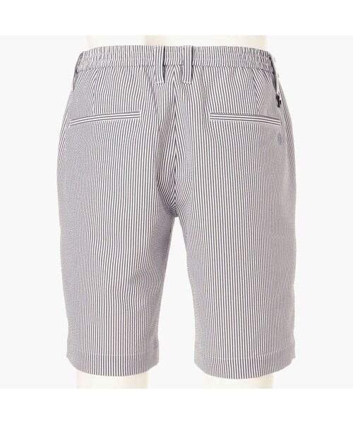 BRIEFING(ブリーフィング)の「【BRIEFING GOLF/ブリーフィングゴルフ】MEN’S SEERSUCKER SHORT PANTS(その他パンツ・メンズ・ブラック/ホワイト/ネイビー/ストライプ・M/XL/L/S)」の6枚目の写真