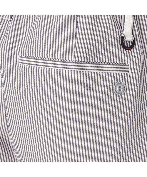 BRIEFING(ブリーフィング)の「【BRIEFING GOLF/ブリーフィングゴルフ】MEN’S SEERSUCKER SHORT PANTS(その他パンツ・メンズ・ブラック/ホワイト/ネイビー/ストライプ・M/XL/L/S)」の7枚目の写真