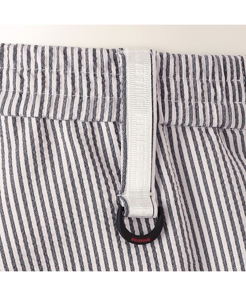 BRIEFING(ブリーフィング)の「【BRIEFING GOLF/ブリーフィングゴルフ】MEN’S SEERSUCKER SHORT PANTS(その他パンツ・メンズ・ブラック/ホワイト/ネイビー/ストライプ・M/XL/L/S)」の8枚目の写真