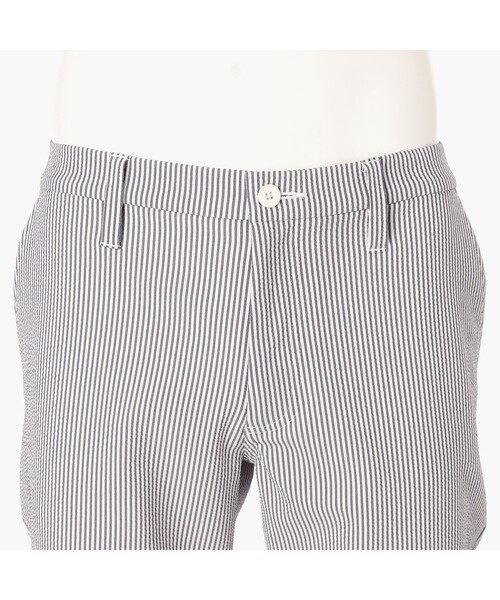BRIEFING(ブリーフィング)の「【BRIEFING GOLF/ブリーフィングゴルフ】MEN’S SEERSUCKER SHORT PANTS(その他パンツ・メンズ・ブラック/ホワイト/ネイビー/ストライプ・M/XL/L/S)」の9枚目の写真