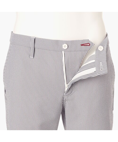 BRIEFING(ブリーフィング)の「【BRIEFING GOLF/ブリーフィングゴルフ】MEN’S SEERSUCKER SHORT PANTS(その他パンツ・メンズ・ブラック/ホワイト/ネイビー/ストライプ・M/XL/L/S)」の10枚目の写真