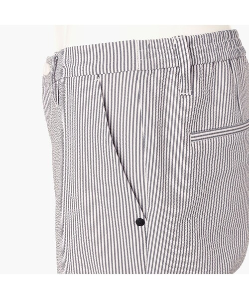 BRIEFING(ブリーフィング)の「【BRIEFING GOLF/ブリーフィングゴルフ】MEN’S SEERSUCKER SHORT PANTS(その他パンツ・メンズ・ブラック/ホワイト/ネイビー/ストライプ・M/XL/L/S)」の11枚目の写真