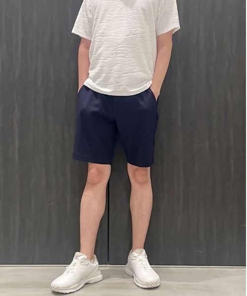 BRIEFING(ブリーフィング)の「【BRIEFING GOLF/ブリーフィングゴルフ】MEN’S SEERSUCKER SHORT PANTS(その他パンツ・メンズ・ブラック/ホワイト/ネイビー/ストライプ・M/XL/L/S)」の3枚目の写真