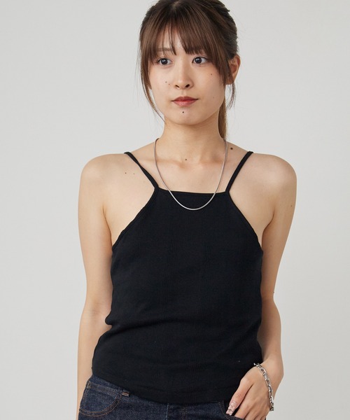 MILLER(ミラー)の「R.P.miller/ミラー Prib Cap Cami カップ付きキャミソール アメスリ 2026年春夏(キャミソール・レディース・ブラック/ブラウン/アイボリー/ブラック系その他/ブラウン系その他/レッド系その他・FREE)」の19枚目の写真