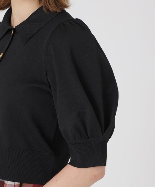 BLUE LABEL CRESTBRIDGE(ブルーレーベルクレストブリッジ)の「エアーライトニットカーディガン(シャツ/ブラウス・レディース・ダークネイビー/オフホワイト・38)」の13枚目の写真