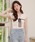 fupel�i�t�؃��j�́ulace collar knit tops / ���[�X�݃j�b�g�g�b�v�X�i�j�b�g/�Z�[�^�[�j�v�b�A�C�{���[