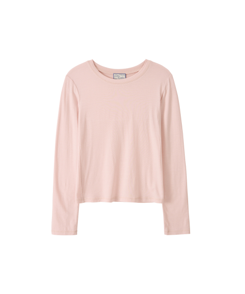 SALON DE YOHN(サロンドヨーン)の「Soft Tencel Tee_ 4 Colors(Tシャツ/カットソー・レディース・PINK/ベージュ系その他/ブルー系その他/グレー系その他・FREE)」の10枚目の写真