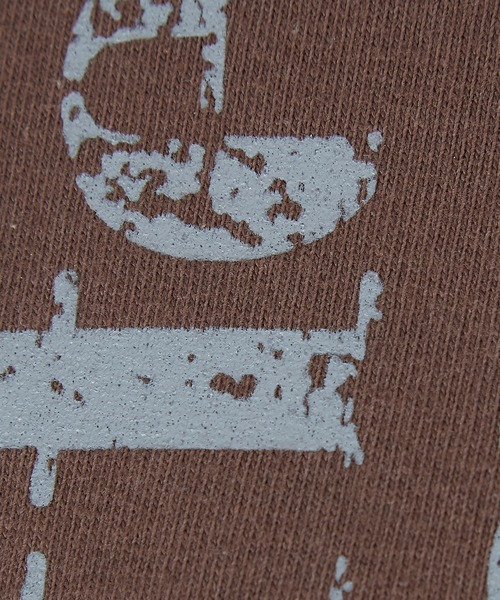 a.p.o.v.(エーピーオービー)の「a.p.o.v. クロップド丈クラックY2K全面プリントTシャツ(レディース)(Tシャツ/カットソー・レディース・ホワイト/ブラウン/ブラック・ONESIZE)」の14枚目の写真