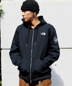 THE NORTH FACE/ザ・ノース・フェイス SQUARE LOGO F/Z ジップアップ