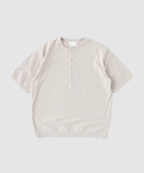 EDIFICE(エディフィス)の「《EDIFICE by PIPPIOLINO》 パイル ヘンリー ネック(Tシャツ/カットソー・メンズ・チャコールグレー/ブラック/ベージュ系その他・LARGE/MEDIUM)」の12枚目の写真