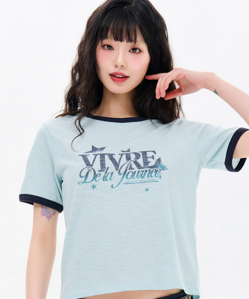 CHASECULT(チェイスカルト)の「レディーススラブリンガー半袖Tシャツ-FBRG5892D0S(Tシャツ/カットソー・レディース・ミント・85/90)」の5枚目の写真