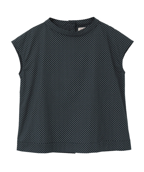 The Duchess Designs(ダッチェス・デザイン)の「《別注》【The Duchess Designs/ザ・ダッチェス・デザイン】スタンドカラーブラウス(シャツ/ブラウス・レディース・グリーン/ネイビー・FREE)」の13枚目の写真