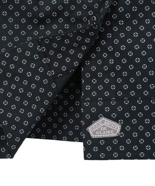 The Duchess Designs(ダッチェス・デザイン)の「《別注》【The Duchess Designs/ザ・ダッチェス・デザイン】スタンドカラーブラウス(シャツ/ブラウス・レディース・グリーン/ネイビー・FREE)」の19枚目の写真