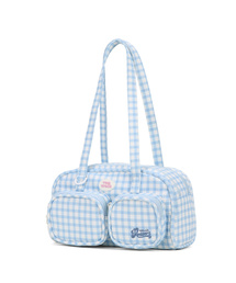 Ocean Island Tote Bag [Check Sky]