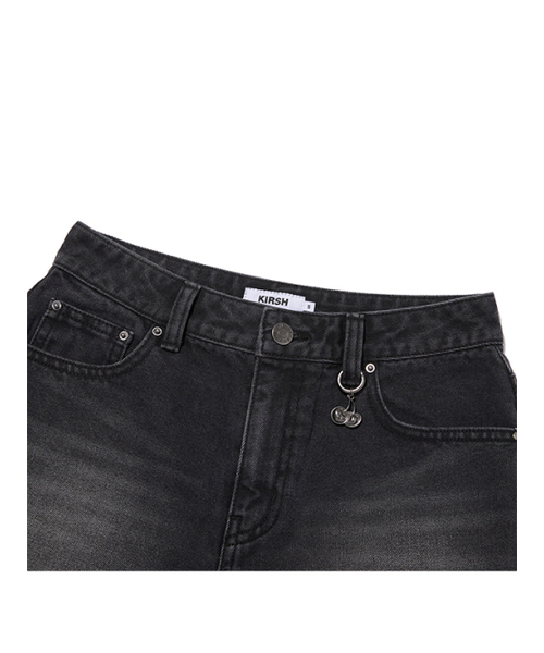 KIRSH（キルシー）の「キルシ ベーシックデニムショーツ[チャコール]（その他パンツ・レディース・その他・SMALL/MEDIUM）」の3枚目の写真