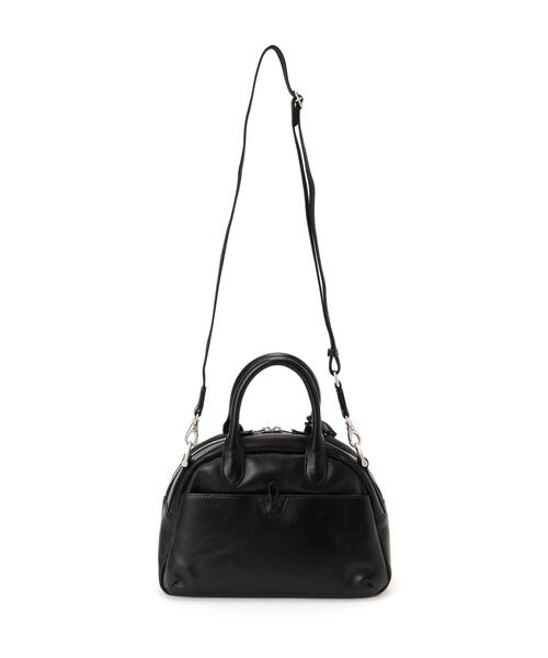 AVIREX(アヴィレックス)の「《直営店限定》VARSITY LEATHER MINI-BOSTON BAG / AVX5625(トートバッグ・レディース・ブラック・F)」の10枚目の写真