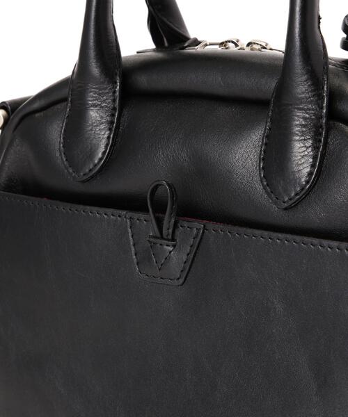 AVIREX(アヴィレックス)の「《直営店限定》VARSITY LEATHER MINI-BOSTON BAG / AVX5625(トートバッグ・レディース・ブラック・F)」の15枚目の写真