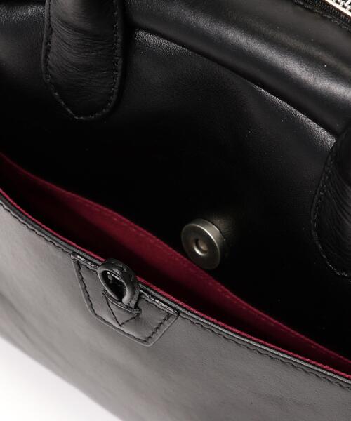 AVIREX(アヴィレックス)の「《直営店限定》VARSITY LEATHER MINI-BOSTON BAG / AVX5625(トートバッグ・レディース・ブラック・F)」の16枚目の写真