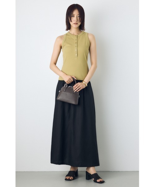 AZUL by moussy(アズールバイマウジー)の「【最強ロングセラー】ダブルジッパーミニバッグ 斜め掛け・肩掛け可能!ショルダーストラップ付き【着用画像あり】(ショルダーバッグ・レディース・ダークブラウン/アイボリー/ブラック・FREE)」の17枚目の写真