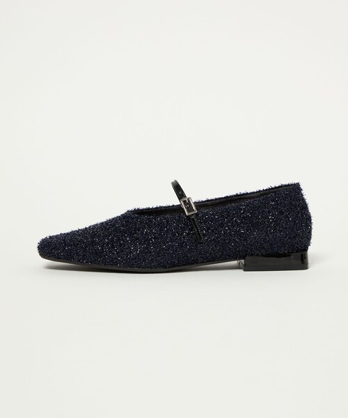 SY UNITED ARROWS(シーユナイテッドアローズ)の「<SY>スクエアメリージェーン フラット20↑(パンプス・レディース・ブラック/ダークブラウン/ネイビー/シルバー・22cm/22.5cm/23cm/23.5cm/24cm/24.5cm/25cm)」の4枚目の写真