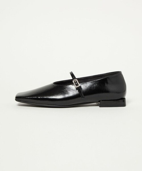 SY UNITED ARROWS(シーユナイテッドアローズ)の「<SY>スクエアメリージェーン フラット20↑(パンプス・レディース・ブラック/ダークブラウン/ネイビー/シルバー・22cm/22.5cm/23cm/23.5cm/24cm/24.5cm/25cm)」の2枚目の写真