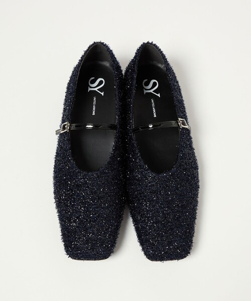 SY UNITED ARROWS(シーユナイテッドアローズ)の「<SY>スクエアメリージェーン フラット20↑(パンプス・レディース・ブラック/ダークブラウン/ネイビー/シルバー・22cm/22.5cm/23cm/23.5cm/24cm/24.5cm/25cm)」の6枚目の写真