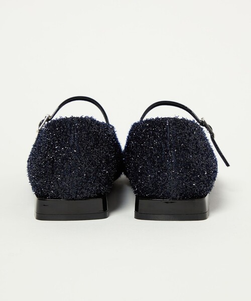 SY UNITED ARROWS(シーユナイテッドアローズ)の「<SY>スクエアメリージェーン フラット20↑(パンプス・レディース・ブラック/ダークブラウン/ネイビー/シルバー・22cm/22.5cm/23cm/23.5cm/24cm/24.5cm/25cm)」の8枚目の写真
