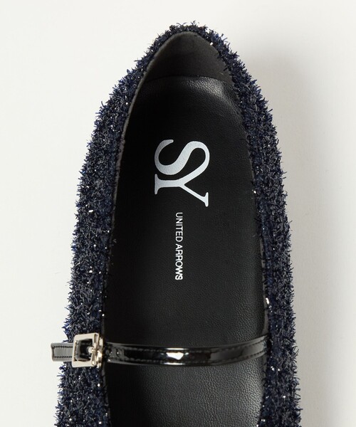 SY UNITED ARROWS(シーユナイテッドアローズ)の「<SY>スクエアメリージェーン フラット20↑(パンプス・レディース・ブラック/ダークブラウン/ネイビー/シルバー・22cm/22.5cm/23cm/23.5cm/24cm/24.5cm/25cm)」の10枚目の写真