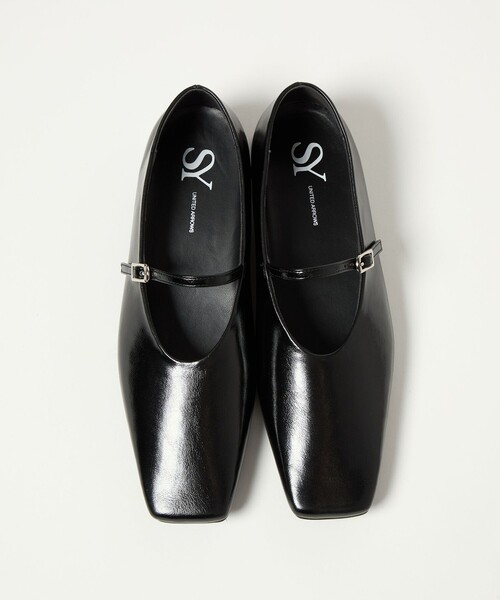 SY UNITED ARROWS(シーユナイテッドアローズ)の「<SY>スクエアメリージェーン フラット20↑(パンプス・レディース・ブラック/ダークブラウン/ネイビー/シルバー・22cm/22.5cm/23cm/23.5cm/24cm/24.5cm/25cm)」の16枚目の写真