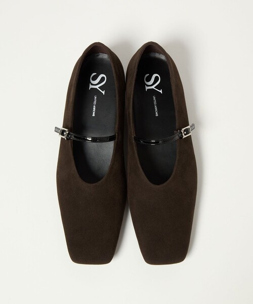 SY UNITED ARROWS(シーユナイテッドアローズ)の「<SY>スクエアメリージェーン フラット20↑(パンプス・レディース・ブラック/ダークブラウン/ネイビー/シルバー・22cm/22.5cm/23cm/23.5cm/24cm/24.5cm/25cm)」の19枚目の写真