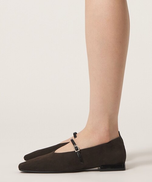SY UNITED ARROWS(シーユナイテッドアローズ)の「<SY>スクエアメリージェーン フラット20↑(パンプス・レディース・ブラック/ダークブラウン/ネイビー/シルバー・22cm/22.5cm/23cm/23.5cm/24cm/24.5cm/25cm)」の22枚目の写真