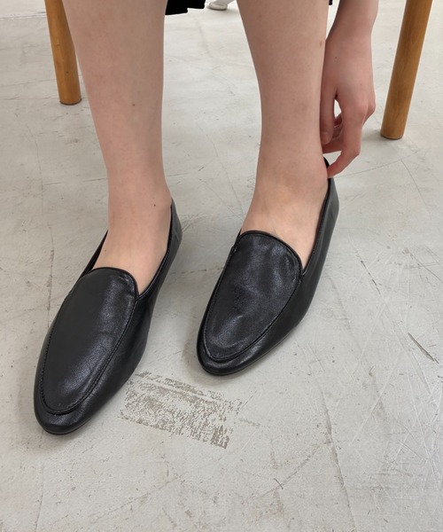 Avenue｜アヴェニューのローファー（ブラック/黒色系・～3cm）通販