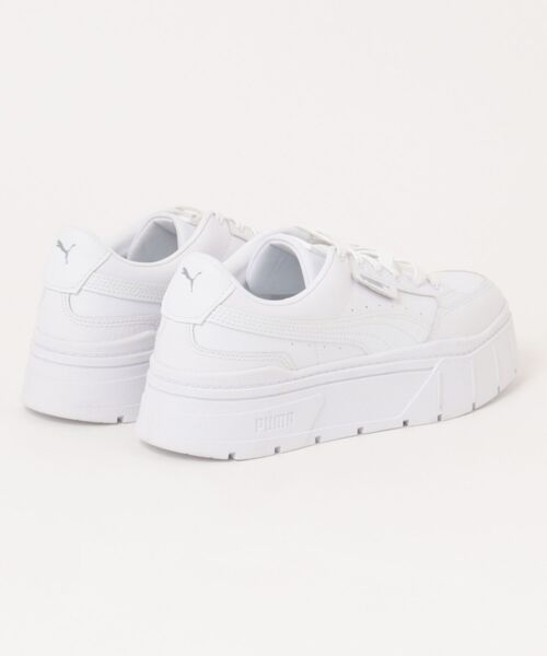 PUMA（プーマ）の「PUMA_スタック レザー メンズ（スニーカー・レディース・ホワイト・27.0cm）」の2枚目の写真