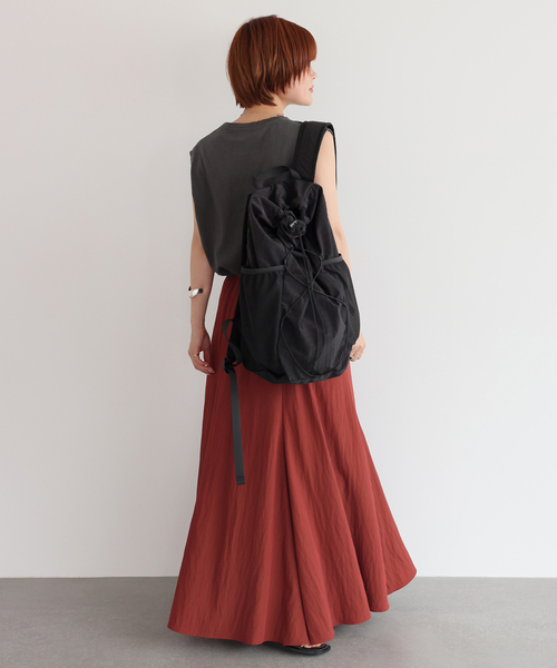 SLOBE IENA(スローブイエナ)の「XS BAGGAGE/エックスエス バゲージ SLOBE別注 リュック(バックパック/リュック・レディース・ブラック/ライトグレー・FREE)」の11枚目の写真