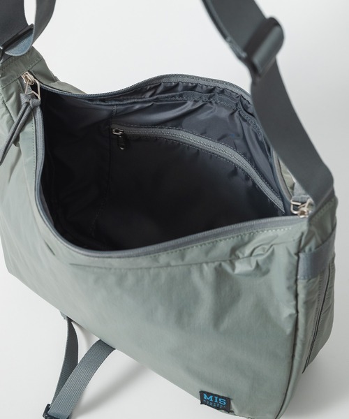MIS（エムアイエス）の「SHOULDER BAG（ショルダーバッグ・メンズ・グレー/ブラック・ONESIZE）」の7枚目の写真