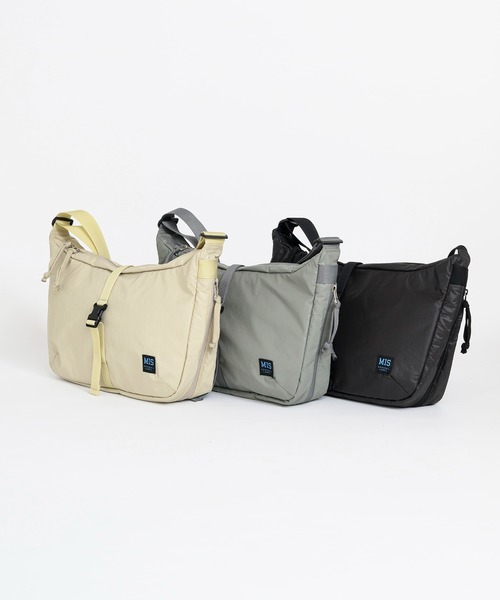 MIS（エムアイエス）の「SHOULDER BAG（ショルダーバッグ・メンズ・グレー/ブラック・ONESIZE）」の12枚目の写真