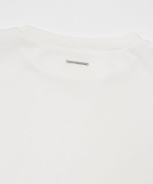 SENSE OF PLACE by URBAN RESEARCH(センスオブプレイスバイアーバンリサーチ)の「モチモチポンチTシャツ(Tシャツ/カットソー・レディース・オフホワイト/ブラック/グレー・ONE)」の6枚目の写真