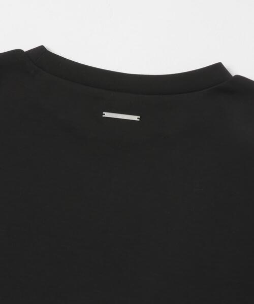 SENSE OF PLACE by URBAN RESEARCH(センスオブプレイスバイアーバンリサーチ)の「モチモチポンチTシャツ(Tシャツ/カットソー・レディース・オフホワイト/ブラック/グレー・ONE)」の12枚目の写真