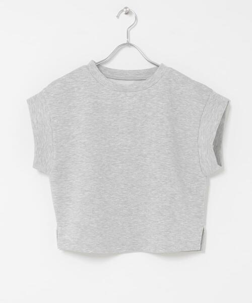 SENSE OF PLACE by URBAN RESEARCH(センスオブプレイスバイアーバンリサーチ)の「モチモチポンチTシャツ(Tシャツ/カットソー・レディース・オフホワイト/ブラック/グレー・ONE)」の20枚目の写真