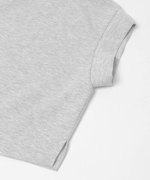 SENSE OF PLACE by URBAN RESEARCH(センスオブプレイスバイアーバンリサーチ)の「モチモチポンチTシャツ(Tシャツ/カットソー・レディース・オフホワイト/ブラック/グレー・ONE)」の21枚目の写真
