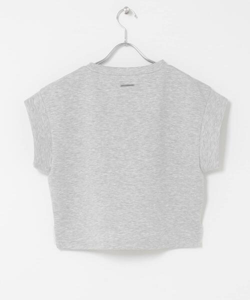 SENSE OF PLACE by URBAN RESEARCH(センスオブプレイスバイアーバンリサーチ)の「モチモチポンチTシャツ(Tシャツ/カットソー・レディース・オフホワイト/ブラック/グレー・ONE)」の22枚目の写真