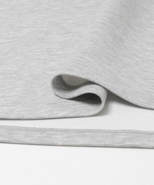 SENSE OF PLACE by URBAN RESEARCH(センスオブプレイスバイアーバンリサーチ)の「モチモチポンチTシャツ(Tシャツ/カットソー・レディース・オフホワイト/ブラック/グレー/ライトブルー/イエロー・ONE)」の6枚目の写真